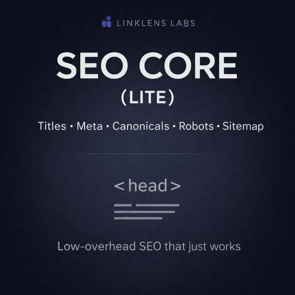 SEO Core (Lite)